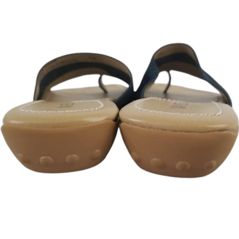 VANELI Tallis JEANS Denim Leather Sandal, NIB - Picture 8 of 10